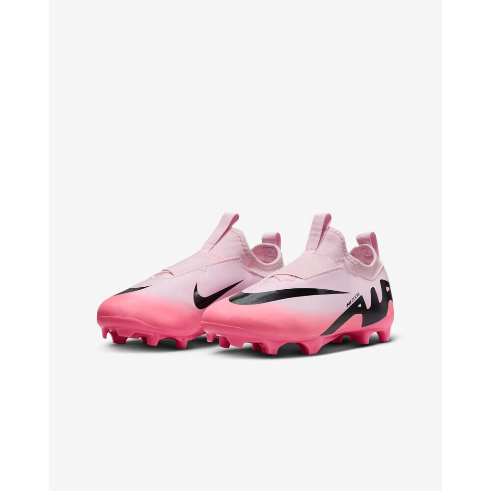 Nike Mercurial Vapor 15 Academy DJ5617-601 Kids Pink Black Football Boots NIN724